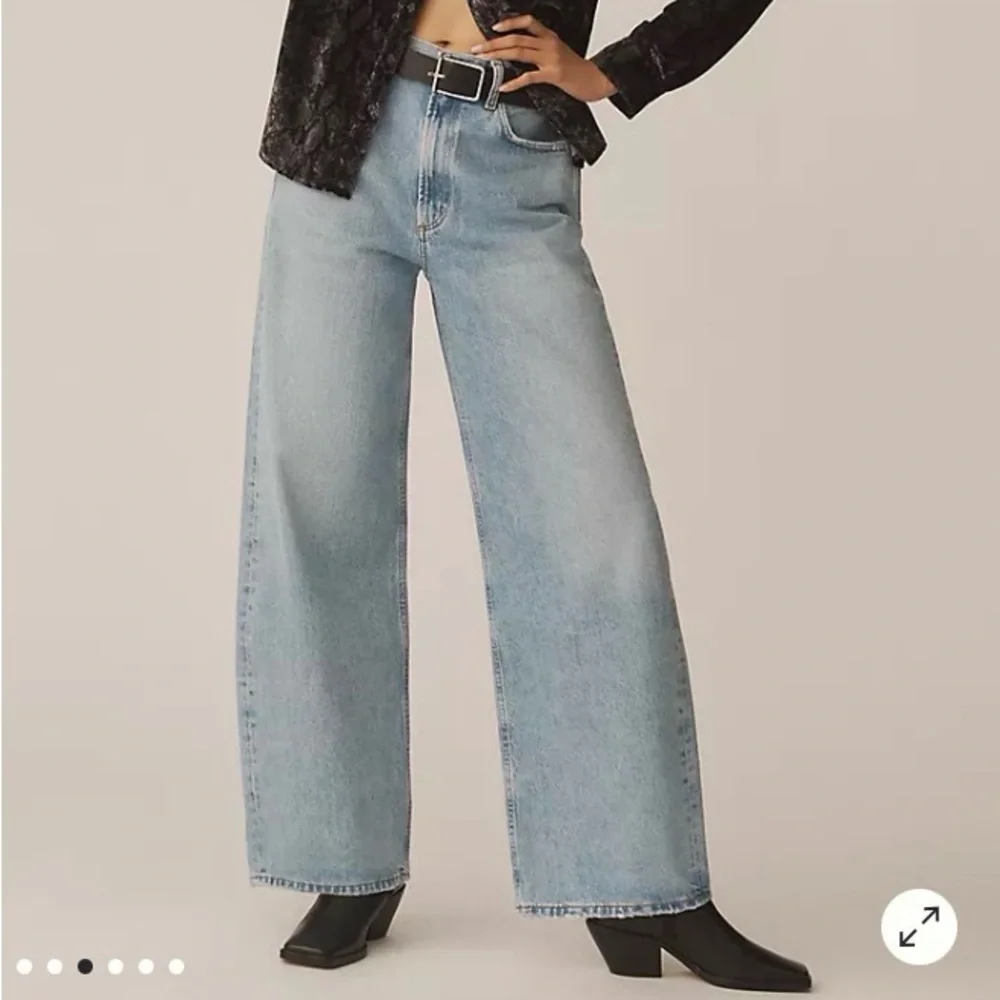 FREE PEOPLE🌸Wide leg straight jeans - Picture 3 of 10